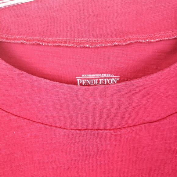 Pendleton | Red Short Sleeve Top - Picture 7 of 7